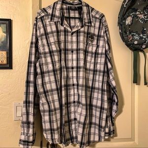Harley Davidson button down shirt